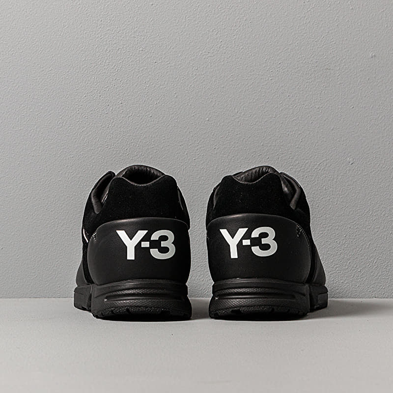 L☆y3 Y-3 ZX Run Black-Y3/ Black-Y3/ Ftwr White | Footshop