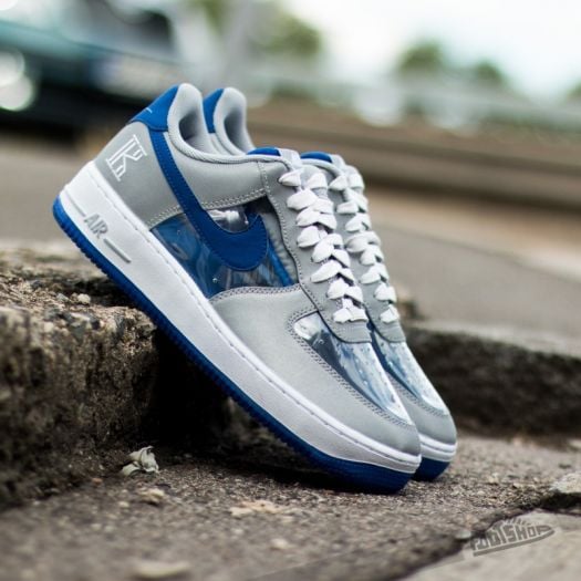 Nike Air Force 1 Comfort Signature QS Wolf Grey Game Royal White