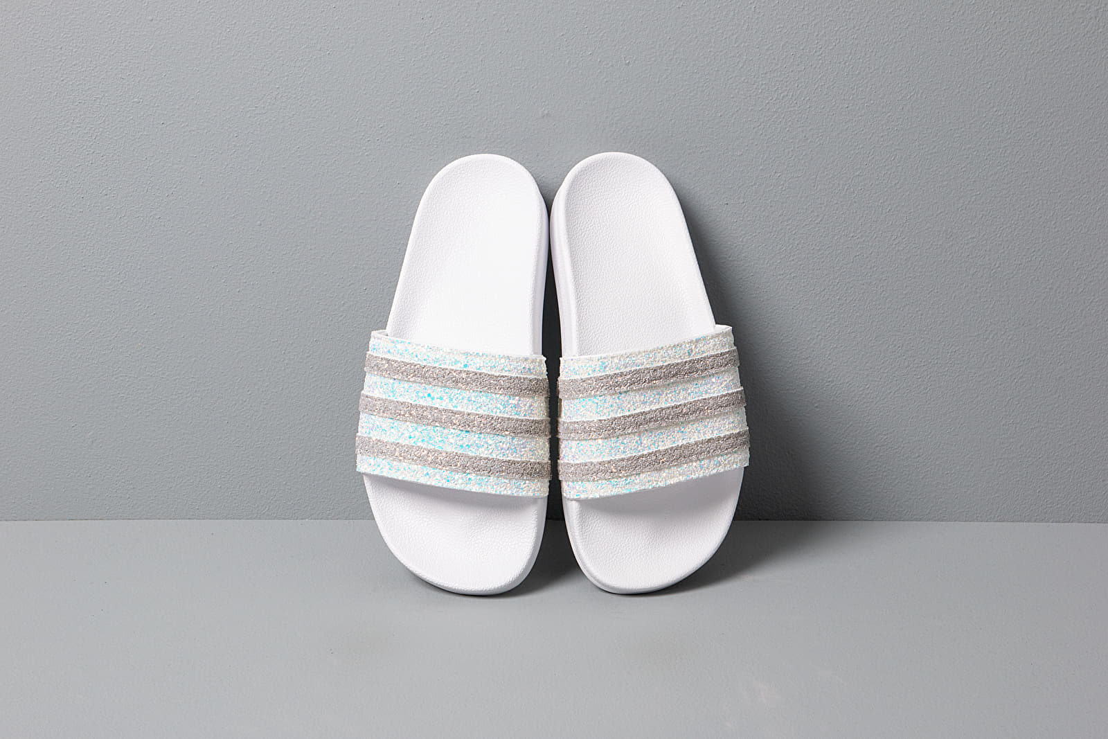Zapatillas mujer adidas Adilette W Ftw White/ Light Granite/ Ftw White