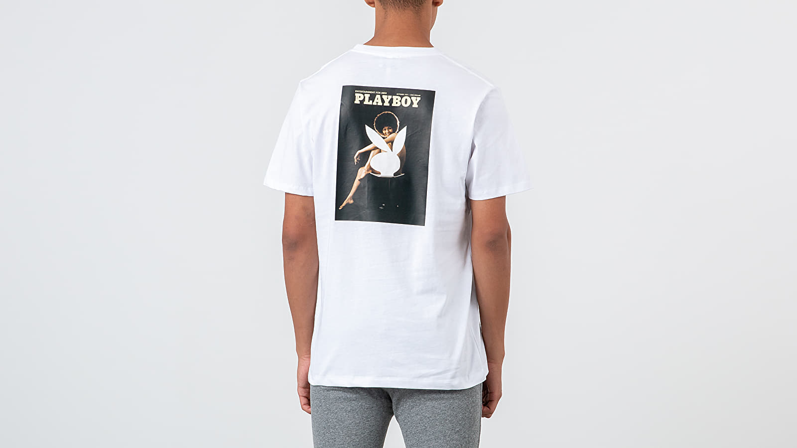T-shirts Soulland Meets Playboy October Tee White