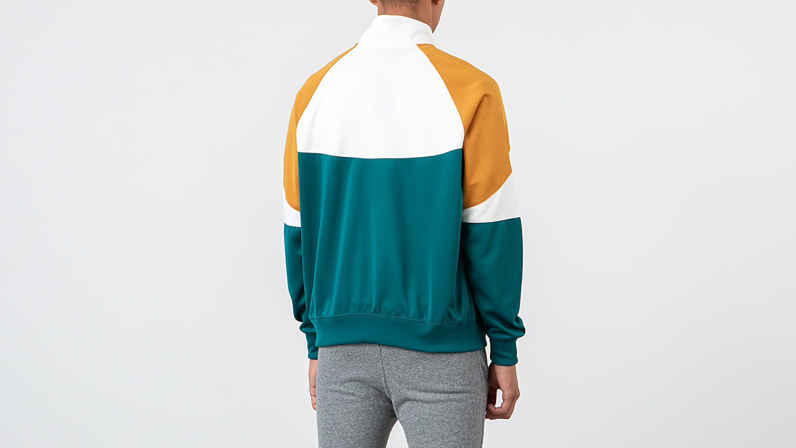 Mikiny Nike Sportswear Jacket Geode Teal/ Sail/ Gold Suede