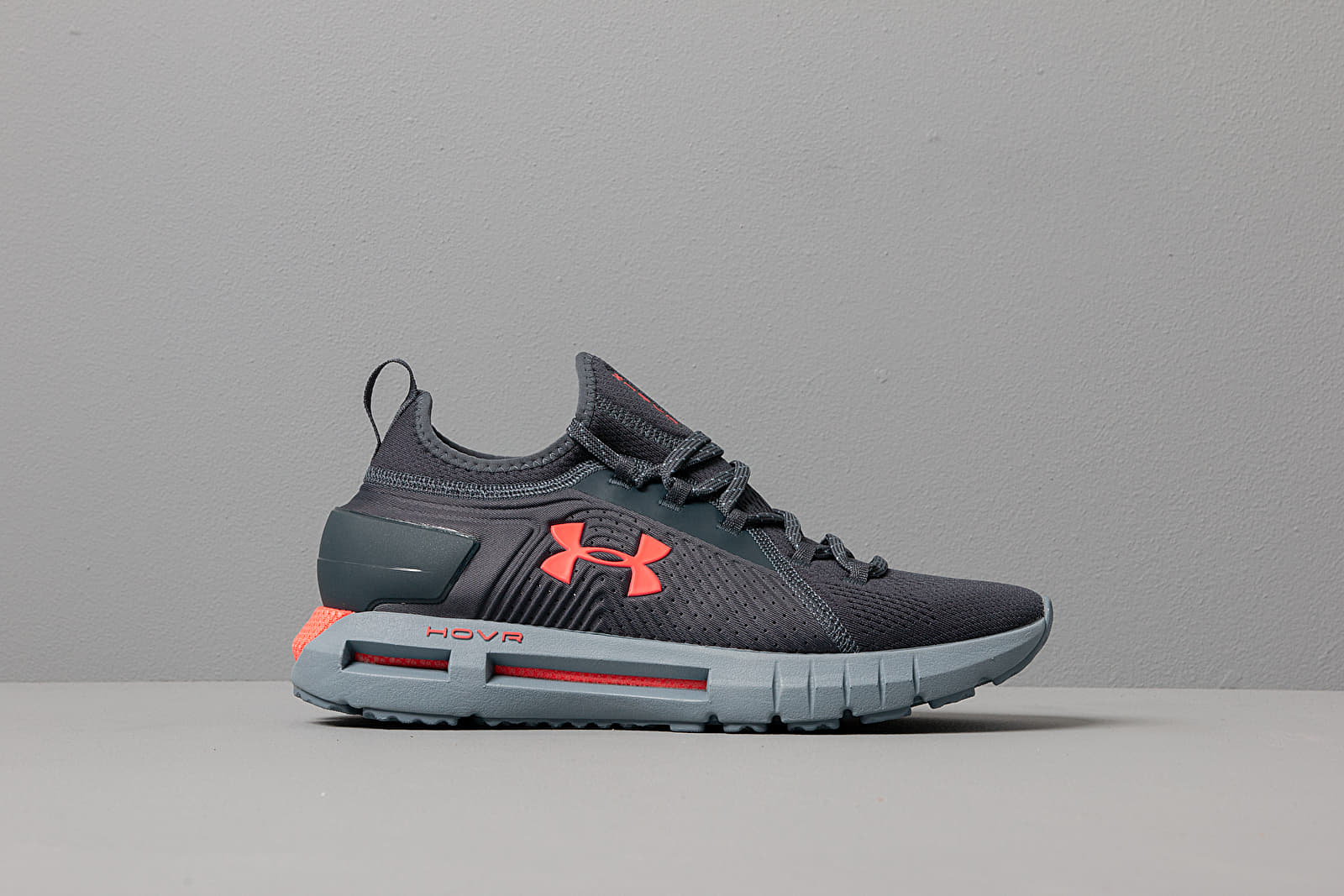 Scarpe uomo Under Armour HOVR Phantom SE Wire/ Ash Gray/ Beta Red