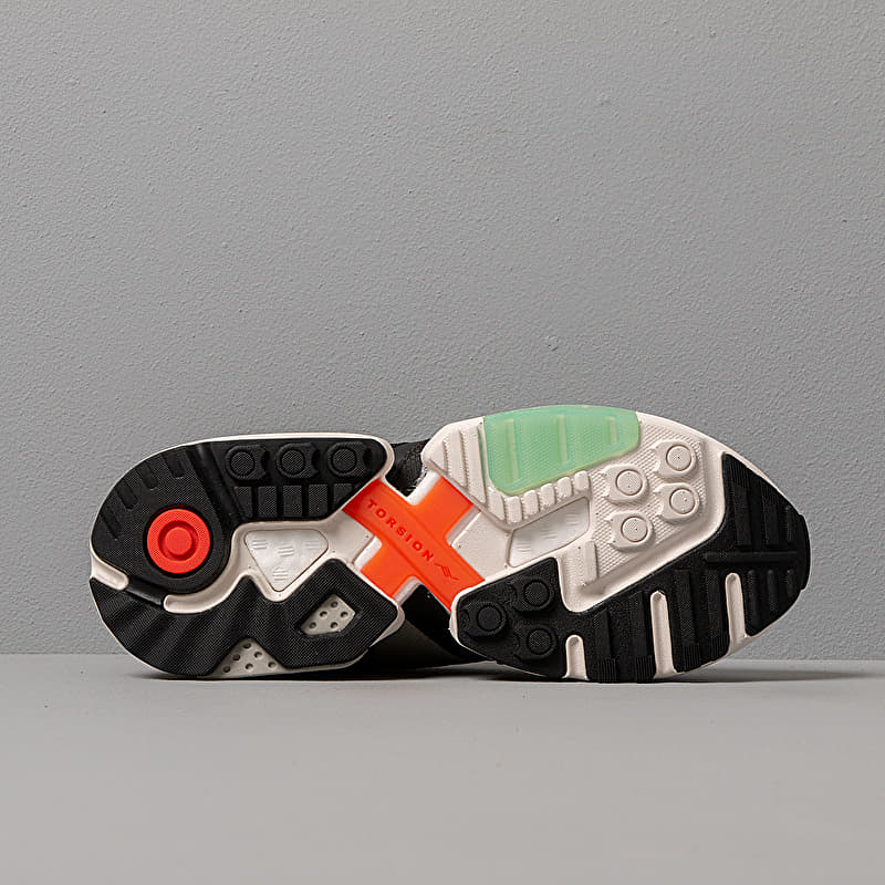 adidas ZX Torsion Core Black/ Orange/ Bright Green | Footshop