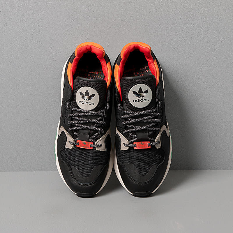 adidas ZX Torsion Core Black/ Orange/ Bright Green | Footshop
