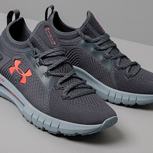Men s shoes Under Armour HOVR Phantom SE Wire Ash Gray Beta Red