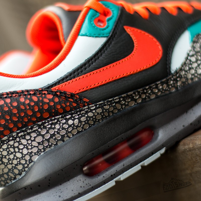 Men s shoes Nike Air Max Lunar 1 Deluxe QS Anthracite Team Orange Catalina Footshop