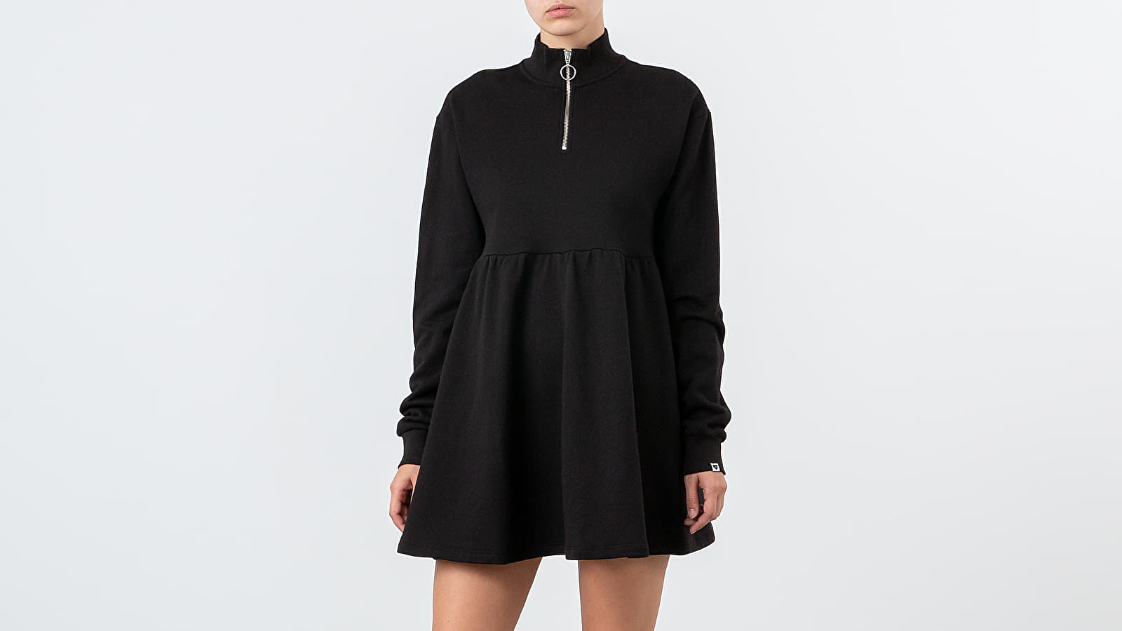 Ruhák Lazy Oaf Sally Sweater Dress Black