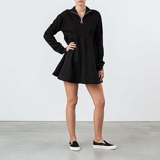 Dress Lazy Oaf Sally Sweater Dress Black Footshop