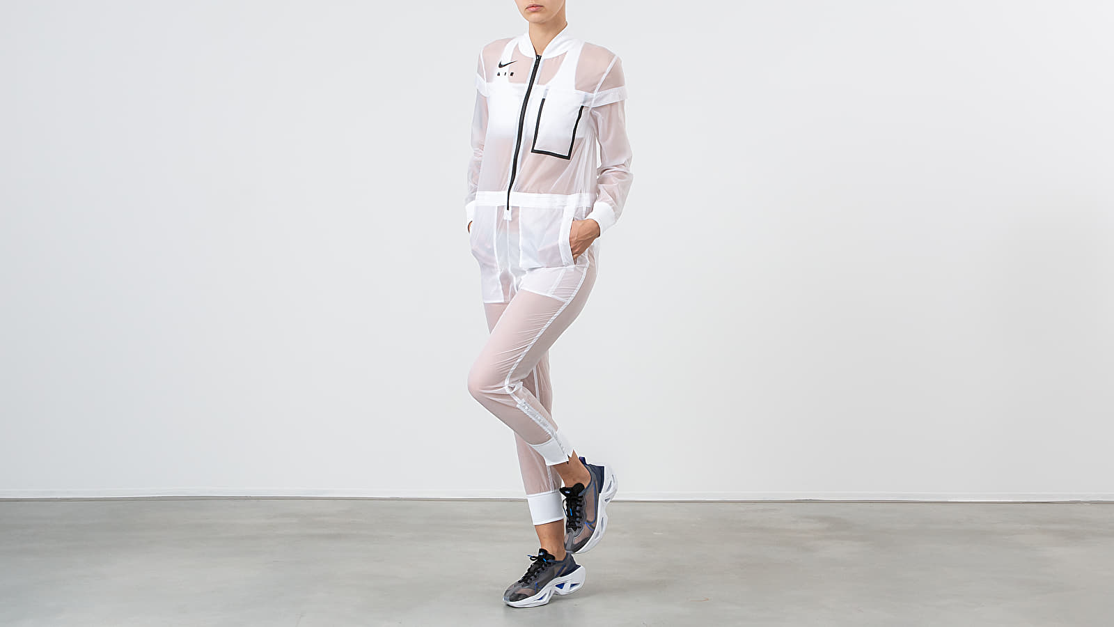 Nike jumpsuit shop white