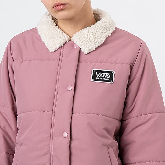 Vans pink coat discount