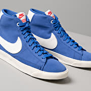 Men s shoes Nike x Stranger Things Blazer Mid QS Game Royal White Sail University Red Footshop