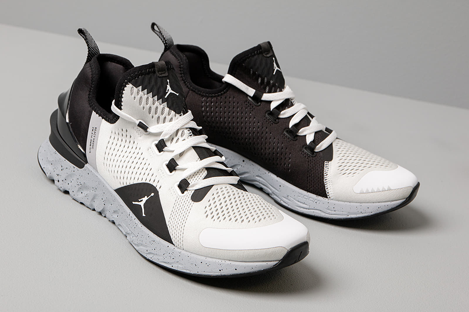 Men s shoes Jordan React Havoc White White Black Wolf Grey Footshop