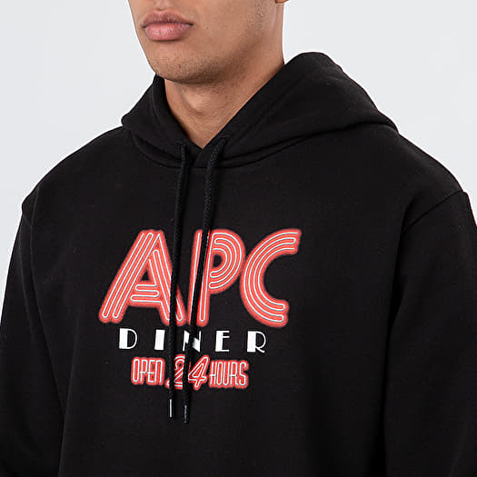 Hoodies and sweatshirts A.P.C Benito Hoodie Black Footshop