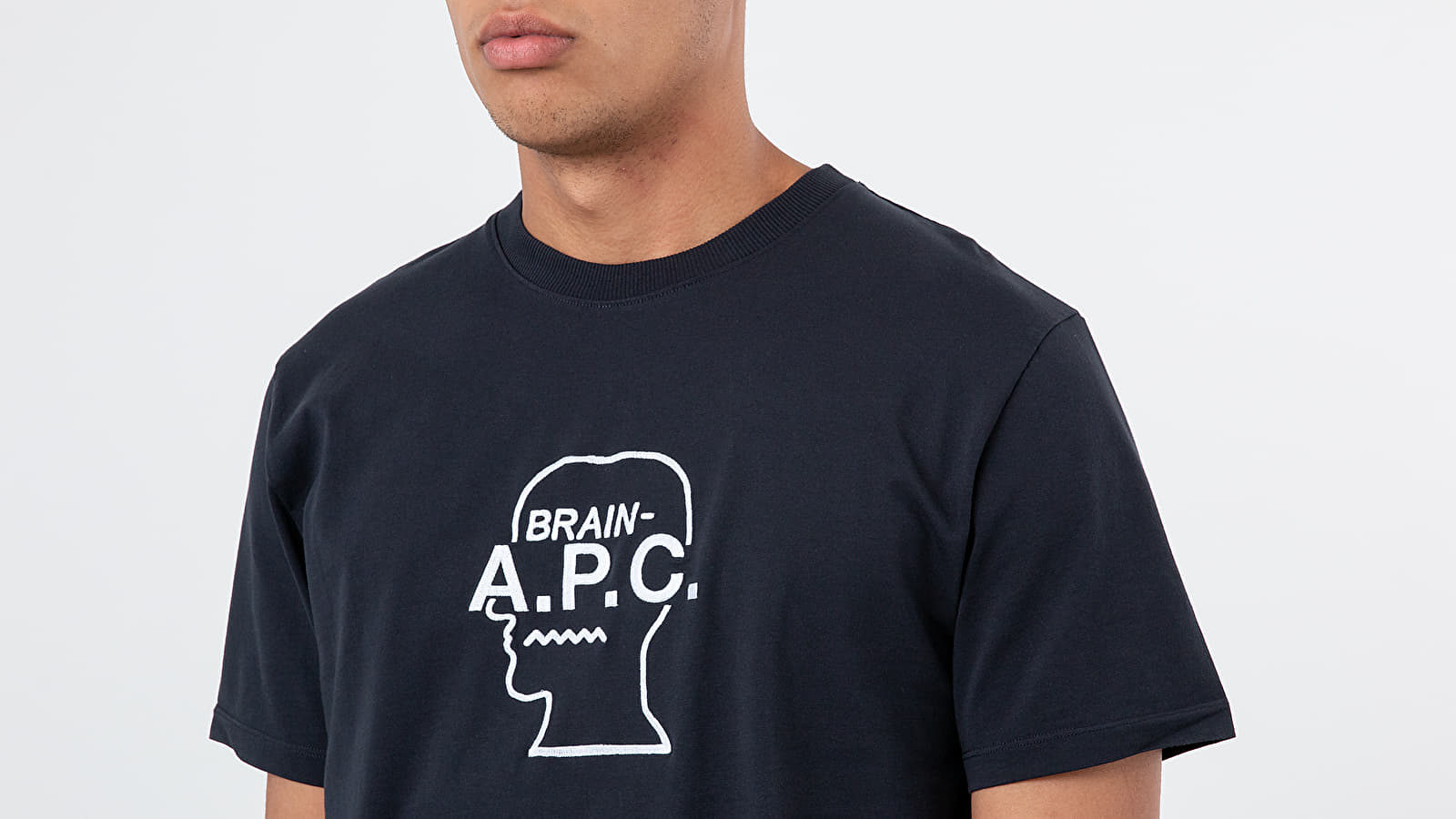 T-shirts A.P.C. x BRAIN DEAD Spooky Tee Black