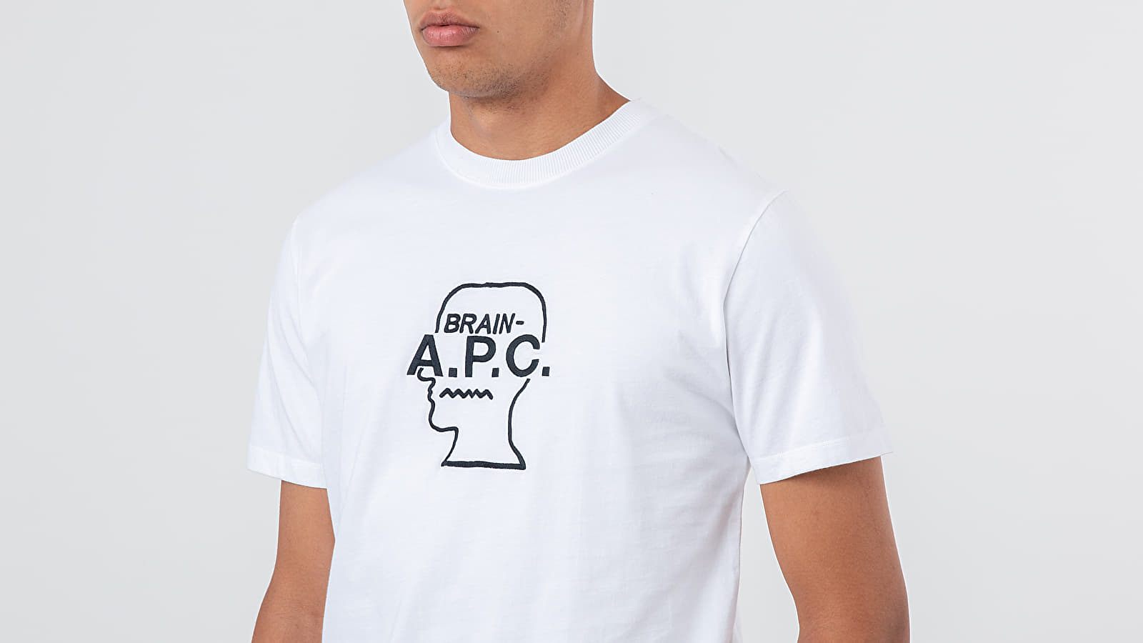 Camisetas A.P.C. x BRAIN DEAD Spooky Tee White
