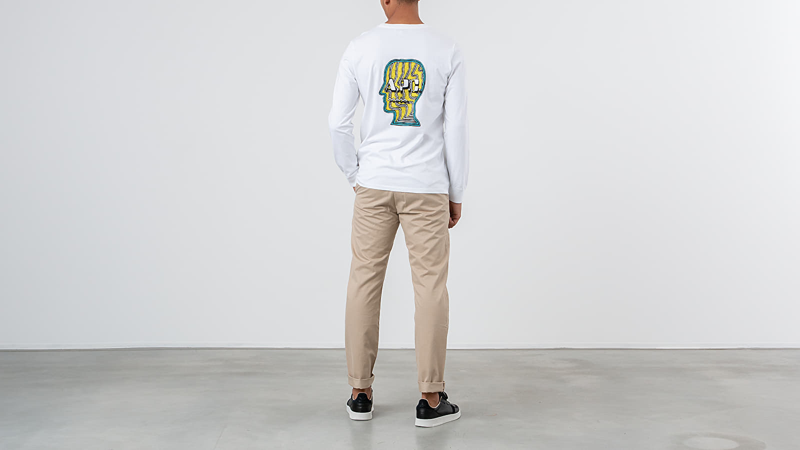 T-Shirts A.P.C. x BRAIN DEAD Molly Long Sleeve Tee White