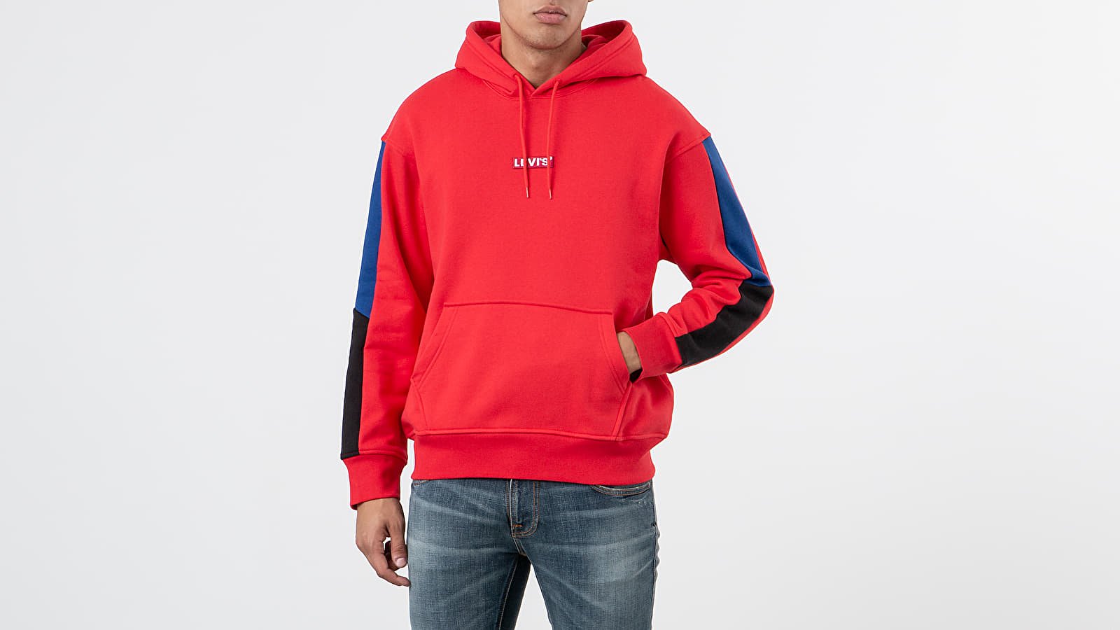 Hoodies and sweatshirts Levi s Hoodie Red Footshop