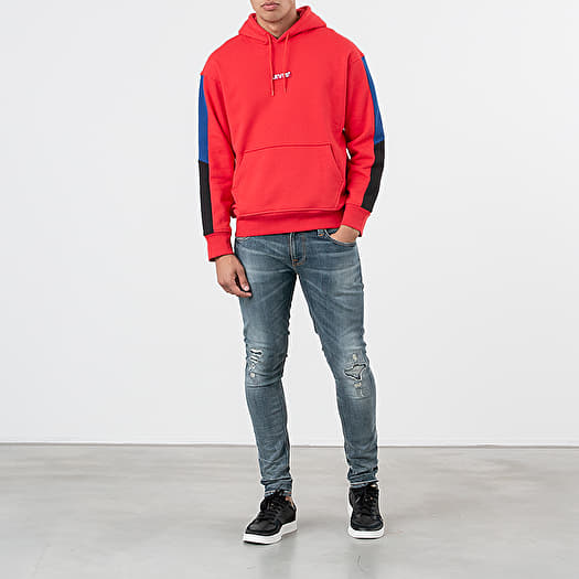 Hoodies and sweatshirts Levi s Hoodie Red Footshop