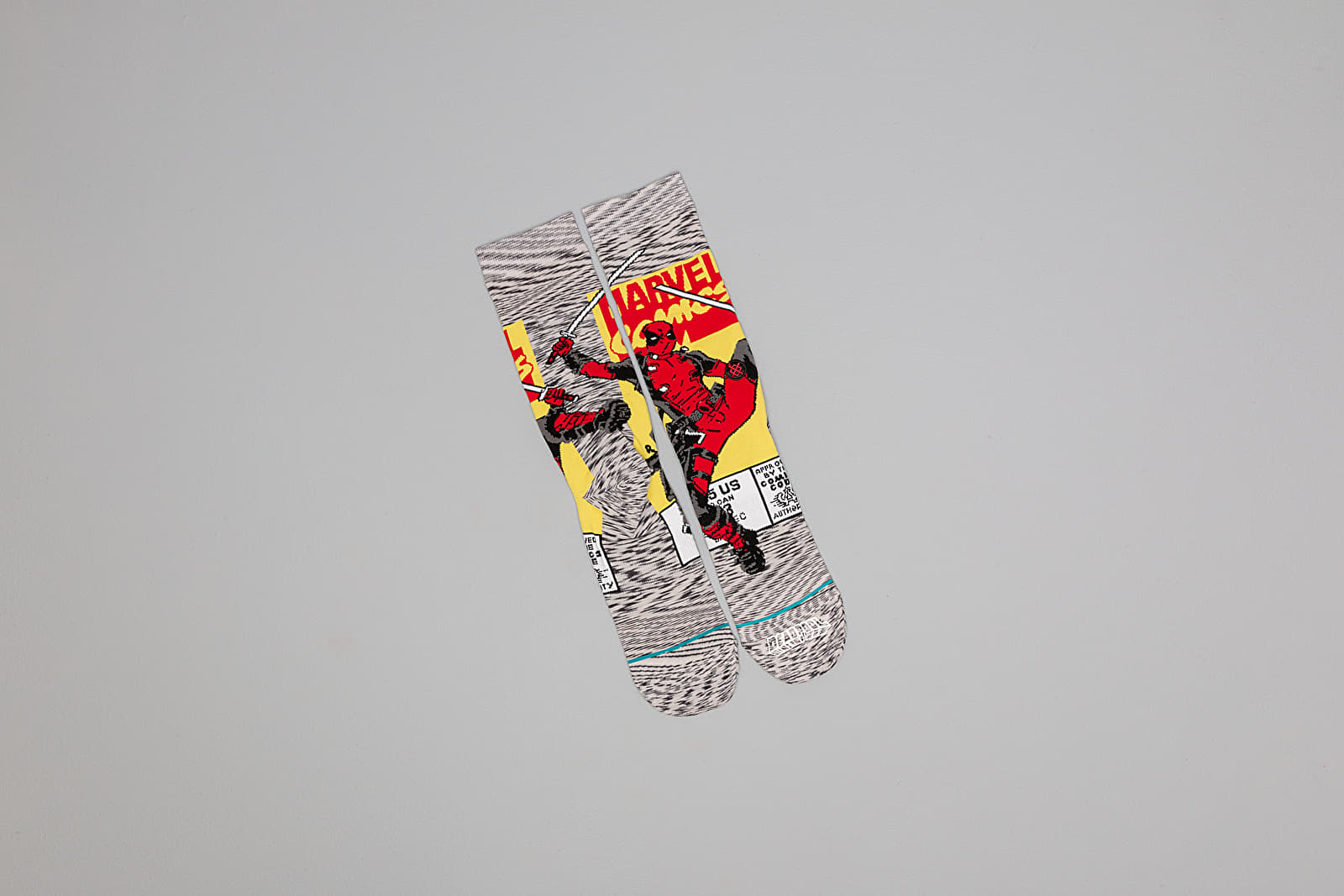 Skarpetki Stance Deadpool Comic Socks Grey