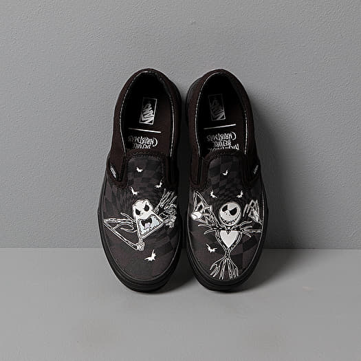 Kids sneakers and shoes Vans x The Nightmare Before Classic Slip On DISNEY Glow Footshop