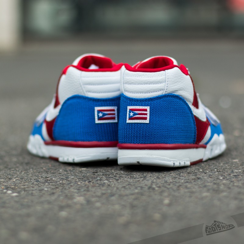 Moški čevlji Nike Air Trainer 1 Mid PRM QS Puerto Rico White/ Gym Red/ Game Royal