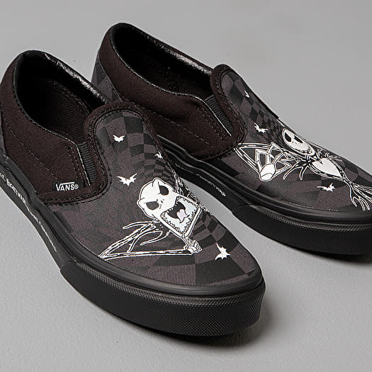 Kids sneakers and shoes Vans x The Nightmare Before Classic Slip On DISNEY Glow Footshop