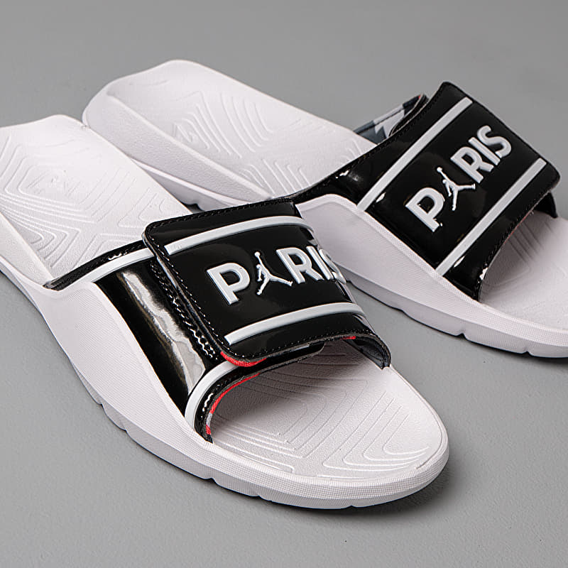 Jordan Paris Saint-Germain Hydro 7 V2 Black/ White-White | Footshop