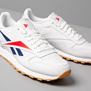 Men s shoes Reebok Classic Leather Mu White Scarlet Blue Footshop