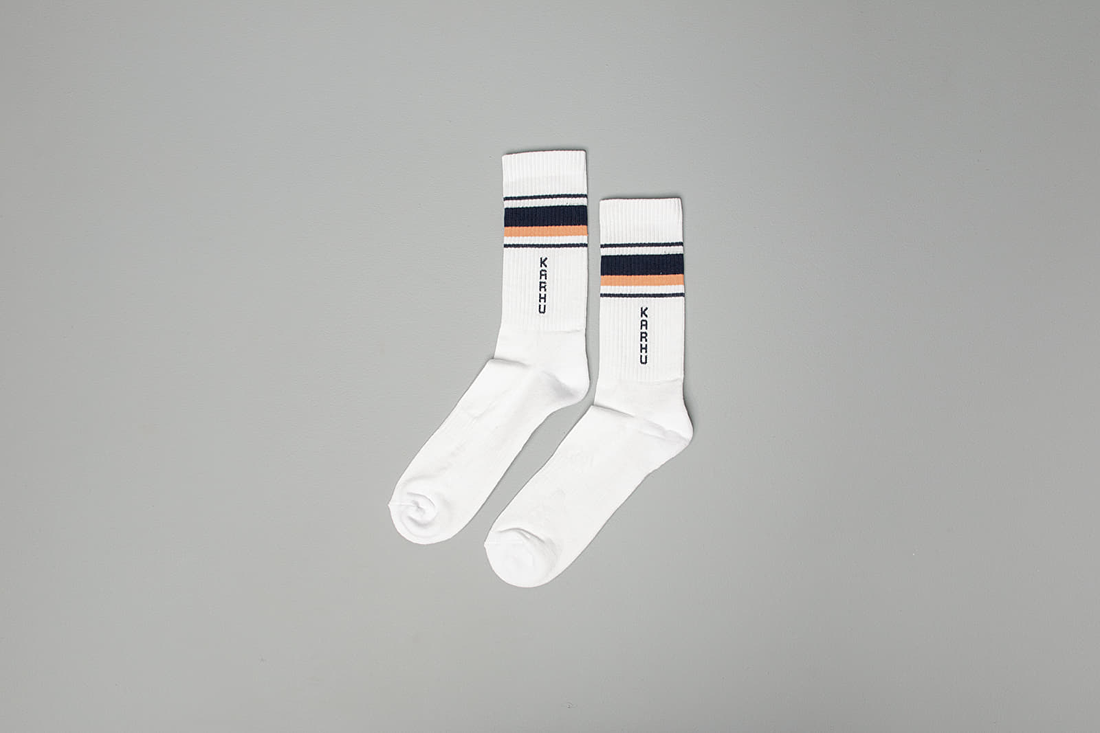Șosete Karhu Tubular 87 Socks White/ Autumn Glory