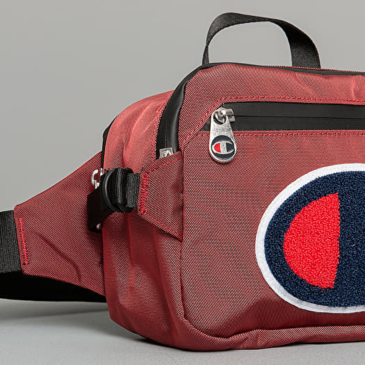 Red champion waist bag on sale