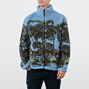 stussy Hawaiian Jacquard Mock ブルー　Sサイズ stussy Hawaiian Jacquard Mock ブルー Sサイズ