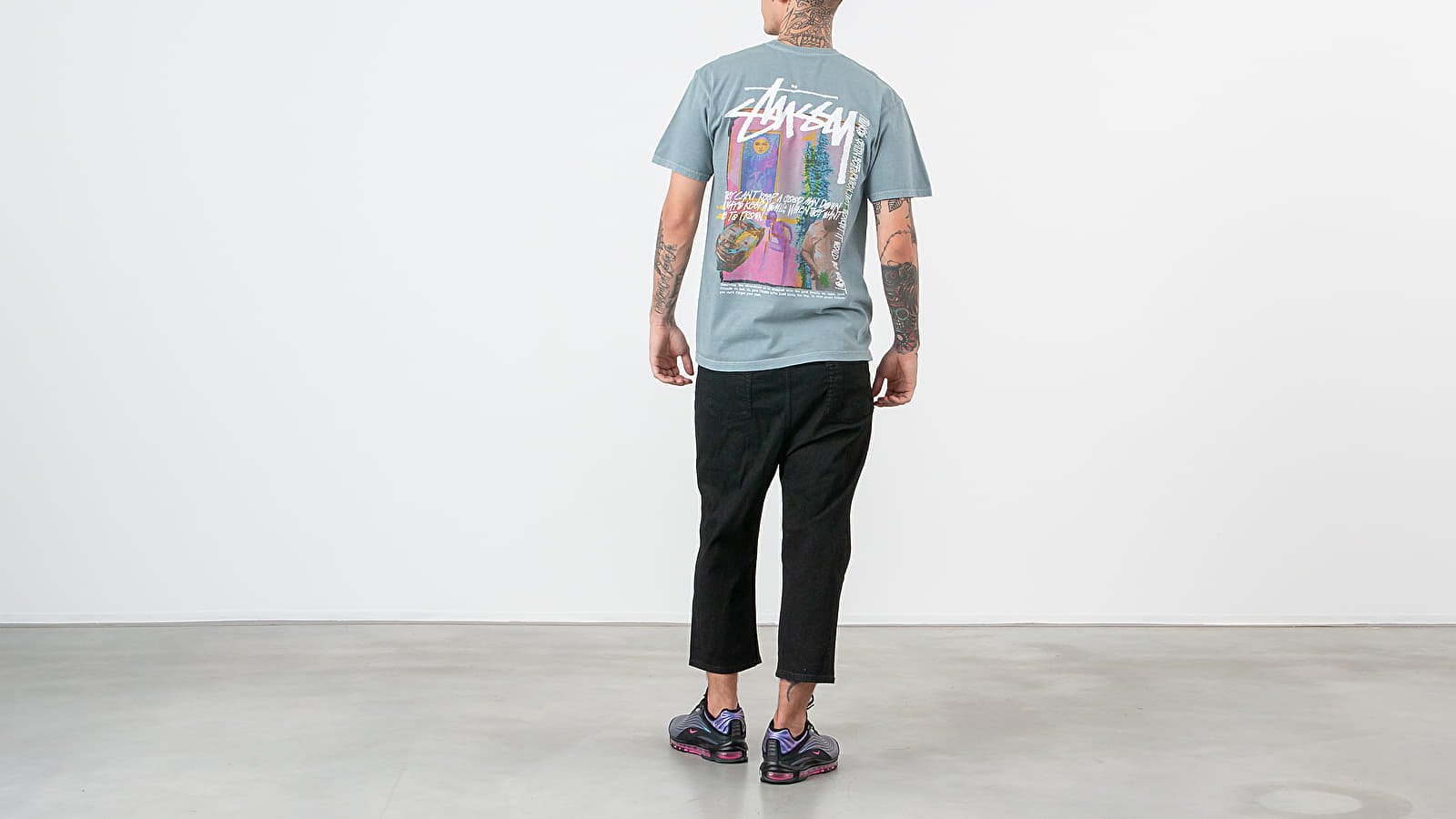 T-shirts Stüssy Daydream Pig. Dyed Tee Slate