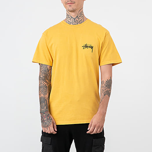 stussy syla tee イエロー tシャツ（STUSSY - stussy syla tee  