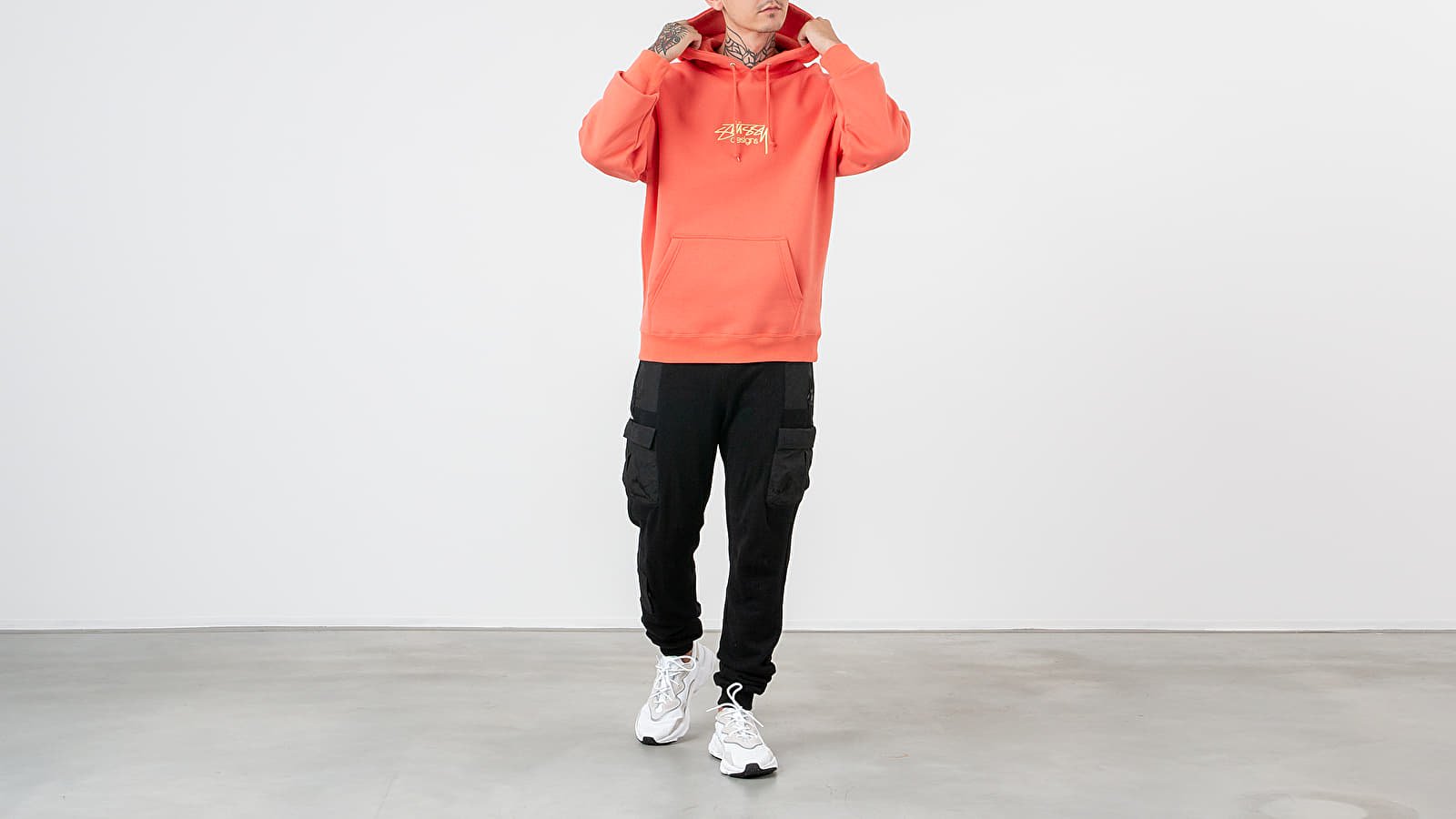 Hoodies and sweatshirts St ssy Designs App. Hoodie Orange