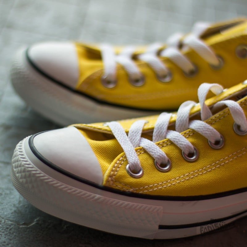 Lemon yellow converse high tops clearance