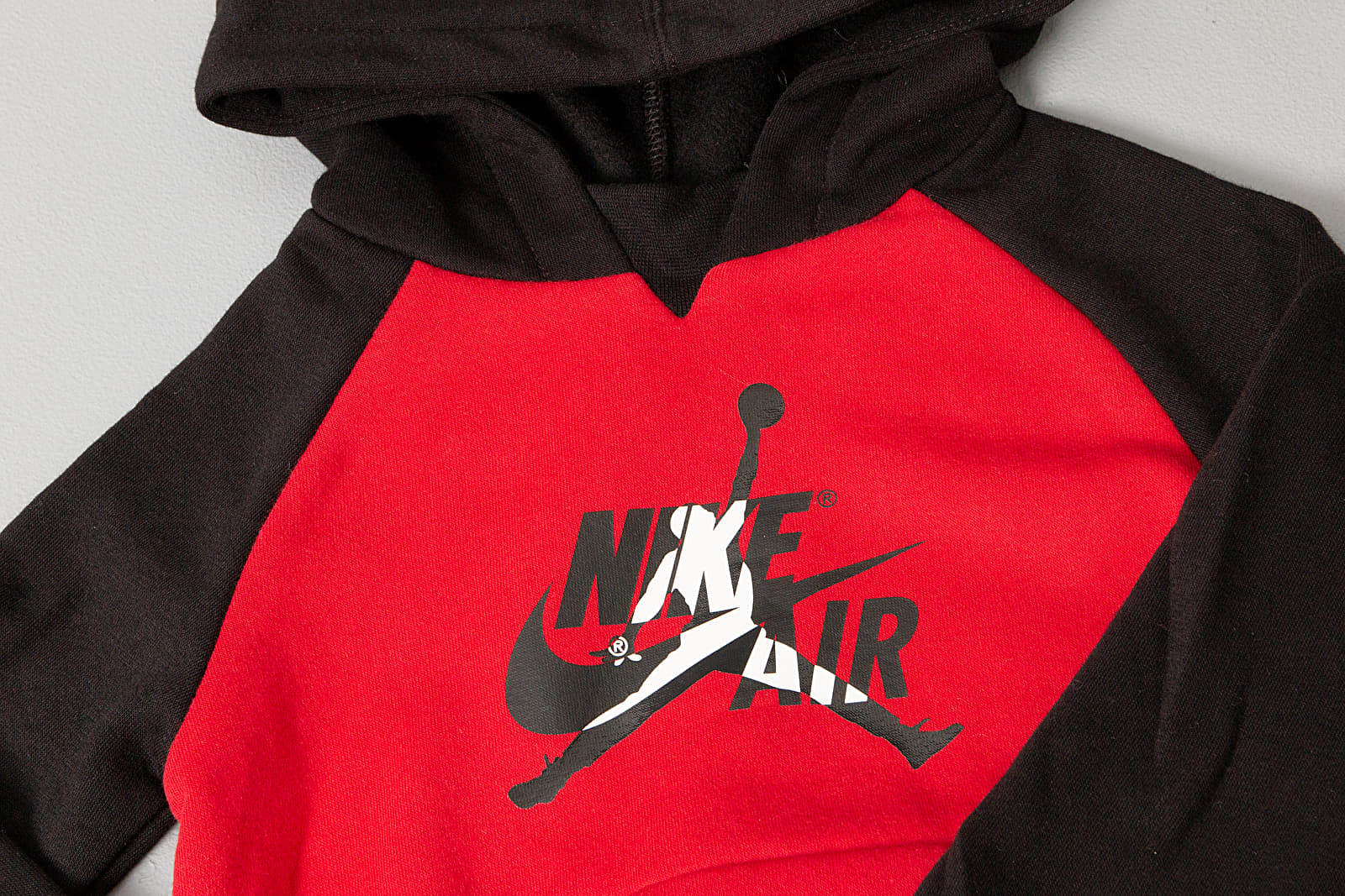 Kids tracksuits Jordan Jumpman Classic Pullover Jogger Set Black Red Footshop