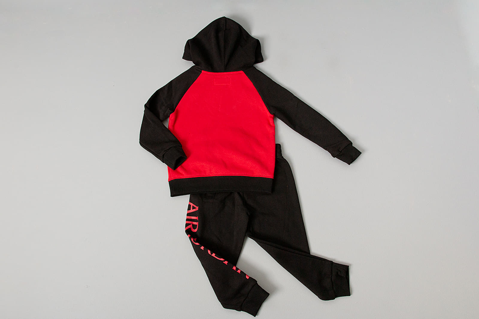 Kids' tracksuits Jordan Jumpman Classic Pullover Jogger Set Black/ Red