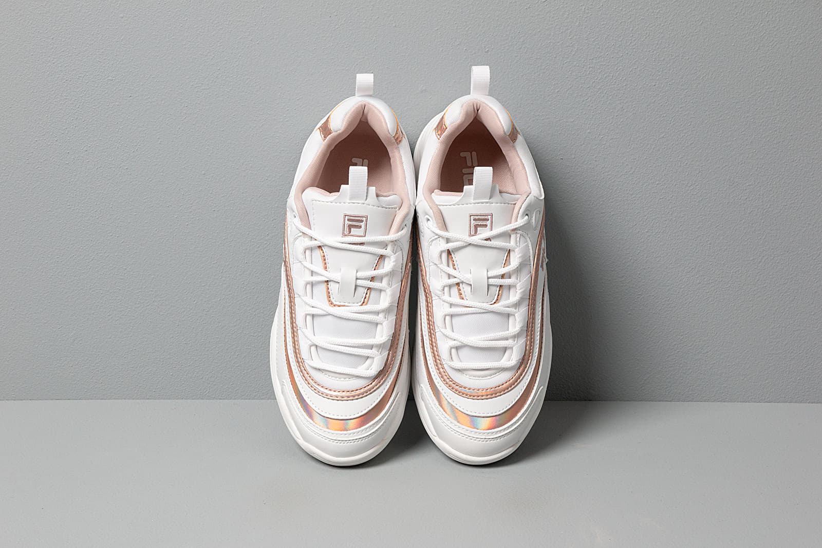 Women s shoes Fila Ray M LOW WMN White Rose Smoke Footshop
