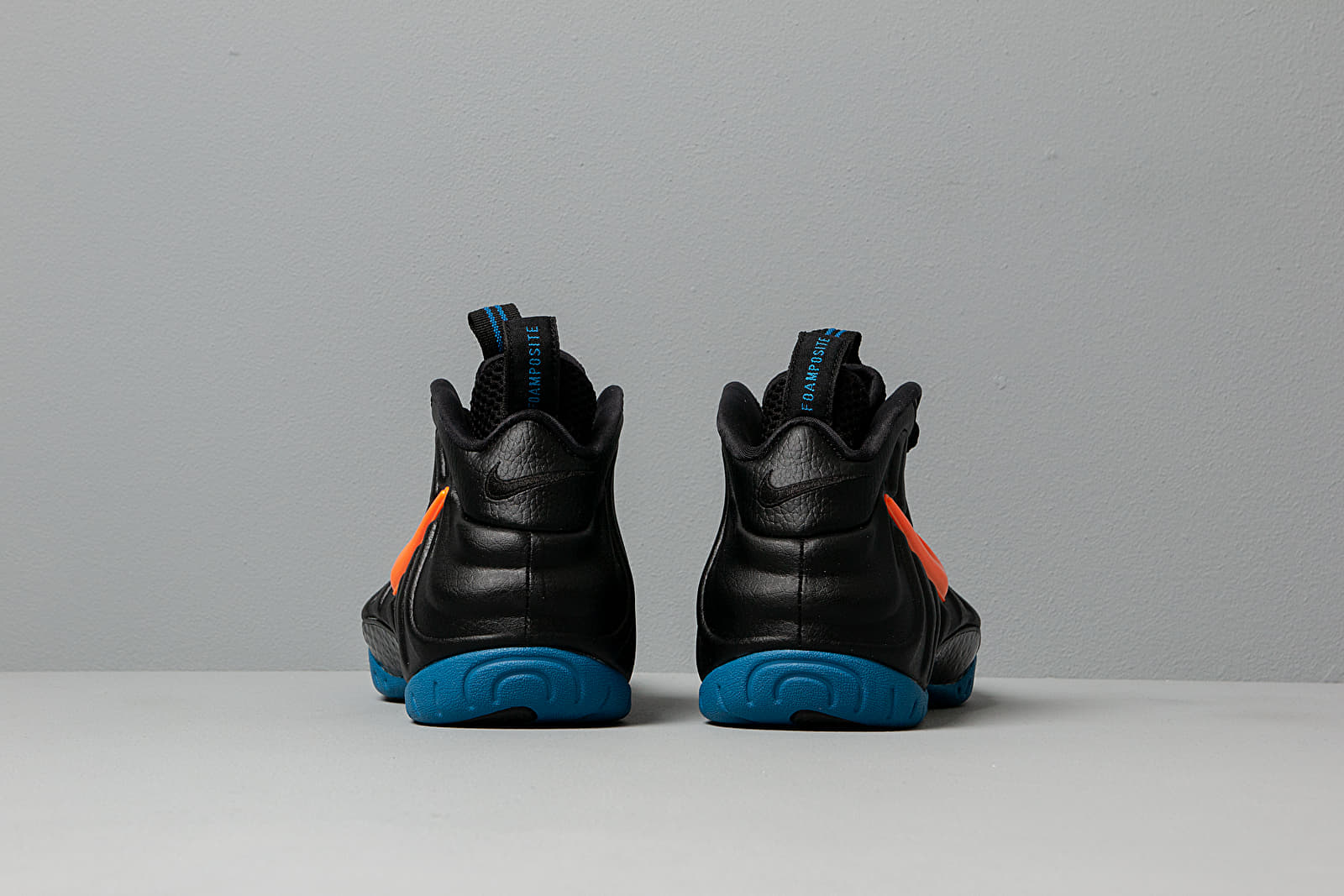 Férfi cipők Nike Air Foamposite Pro Black/ Total Orange-Battle Blue