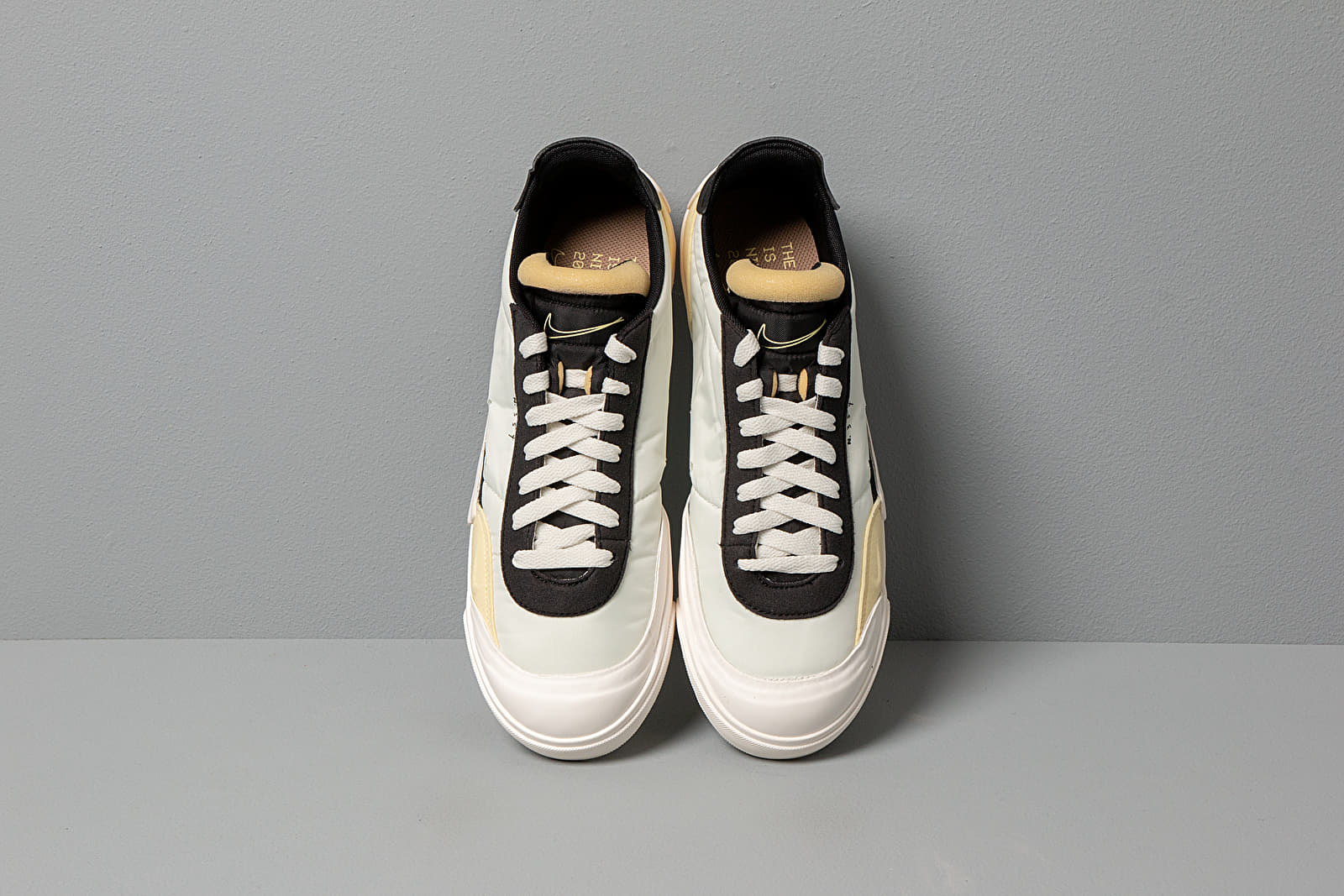 Herren Sneaker und Schuhe Nike Drop-Type Sail/ Black-Bicycle Yellow-Phantom