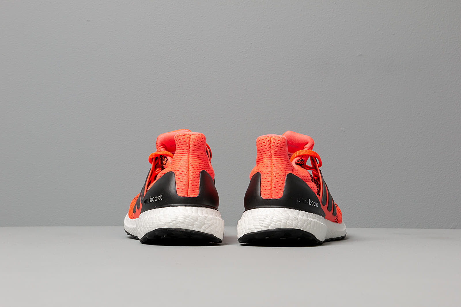 Solar red ultra boost on feet 2025