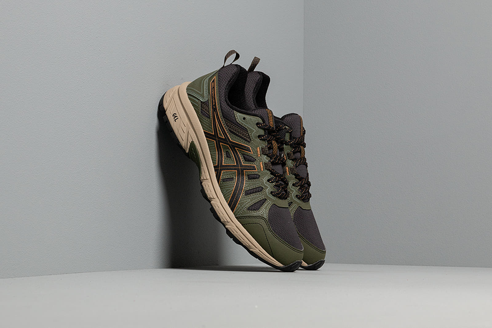 Încălțăminte și sneakerși pentru bărbați Asics Gel-Venture 7 Black/ Tan Presidio