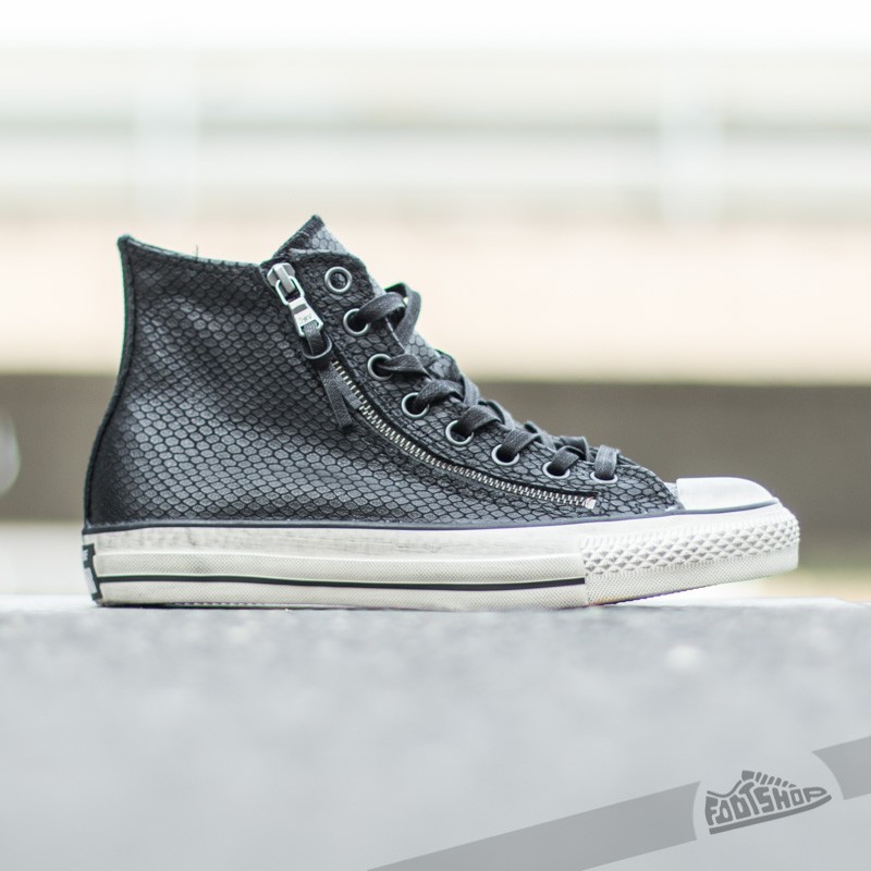 Men's shoes Converse X John Varvatos CT LTHR Double Black (147379C