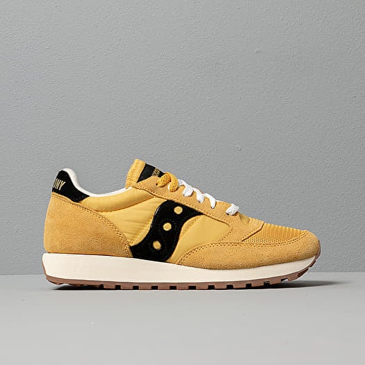 Saucony jazz yellow black hotsell