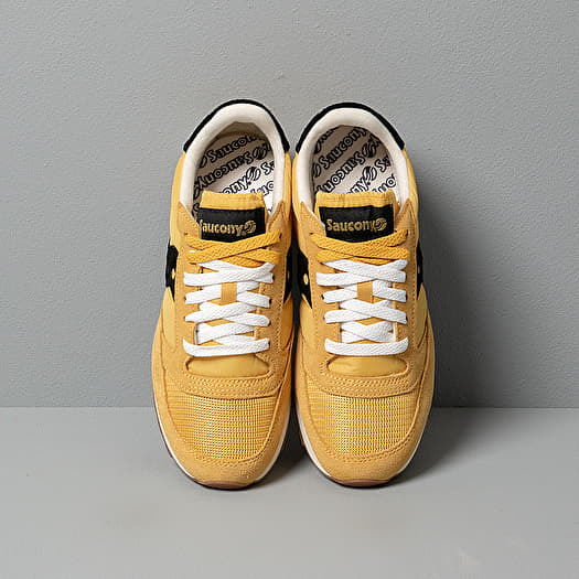 Saucony jazz black yellow on sale