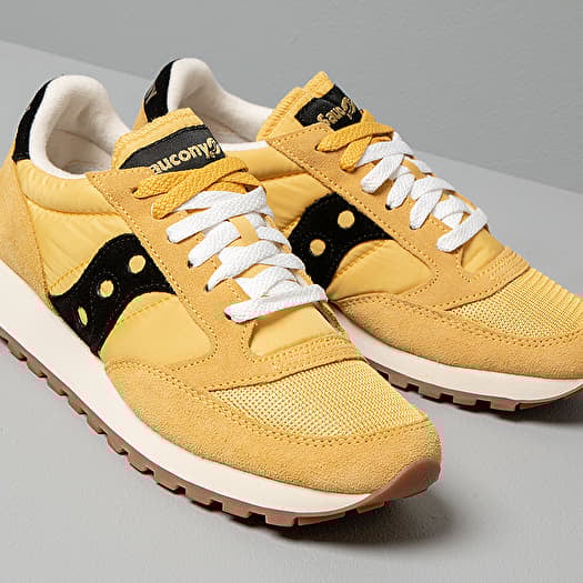 Women s shoes Saucony Jazz Original Vintage Yellow Black Footshop
