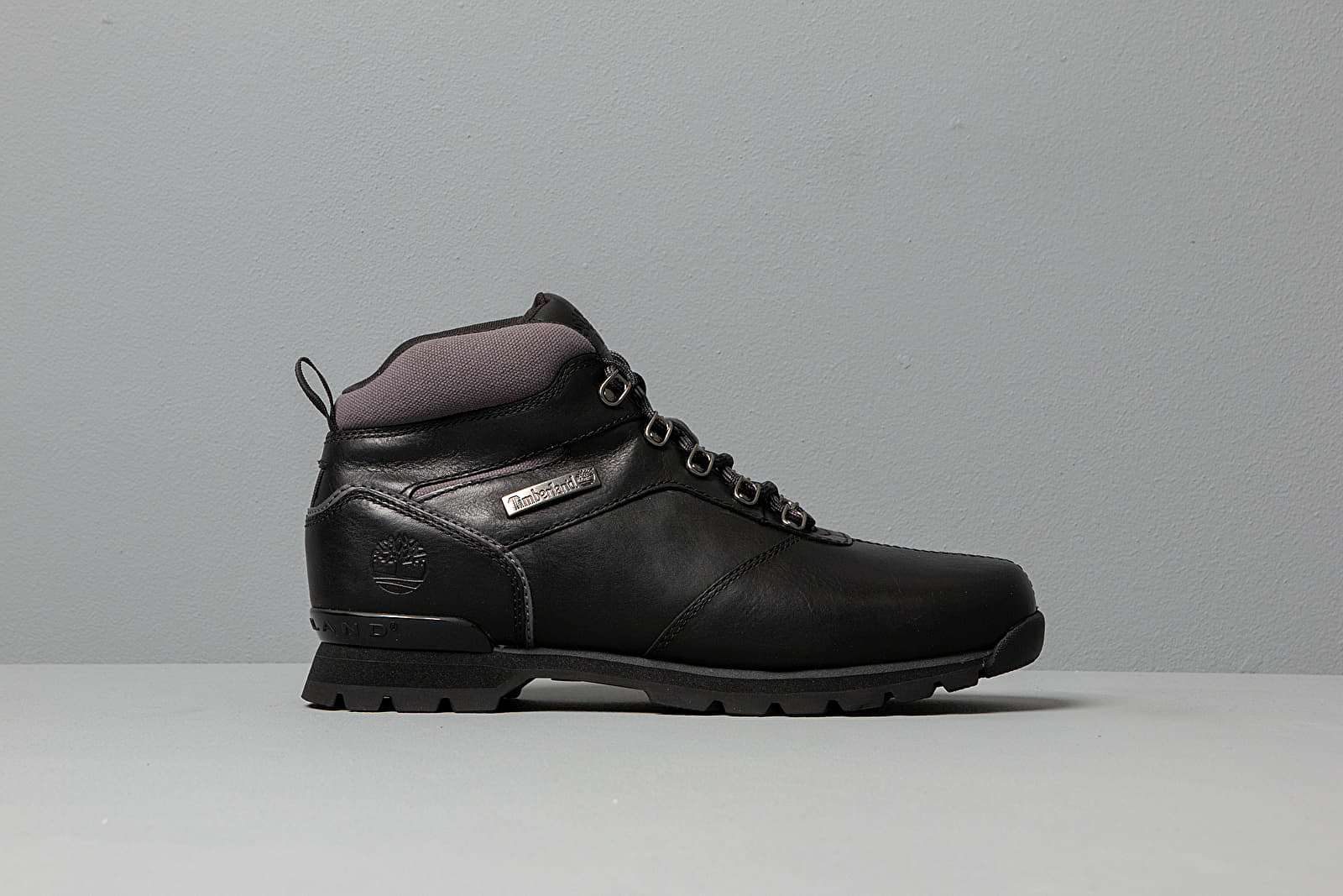 Men s shoes Timberland Splitrock Mid Hiker Black Full Grain Footshop