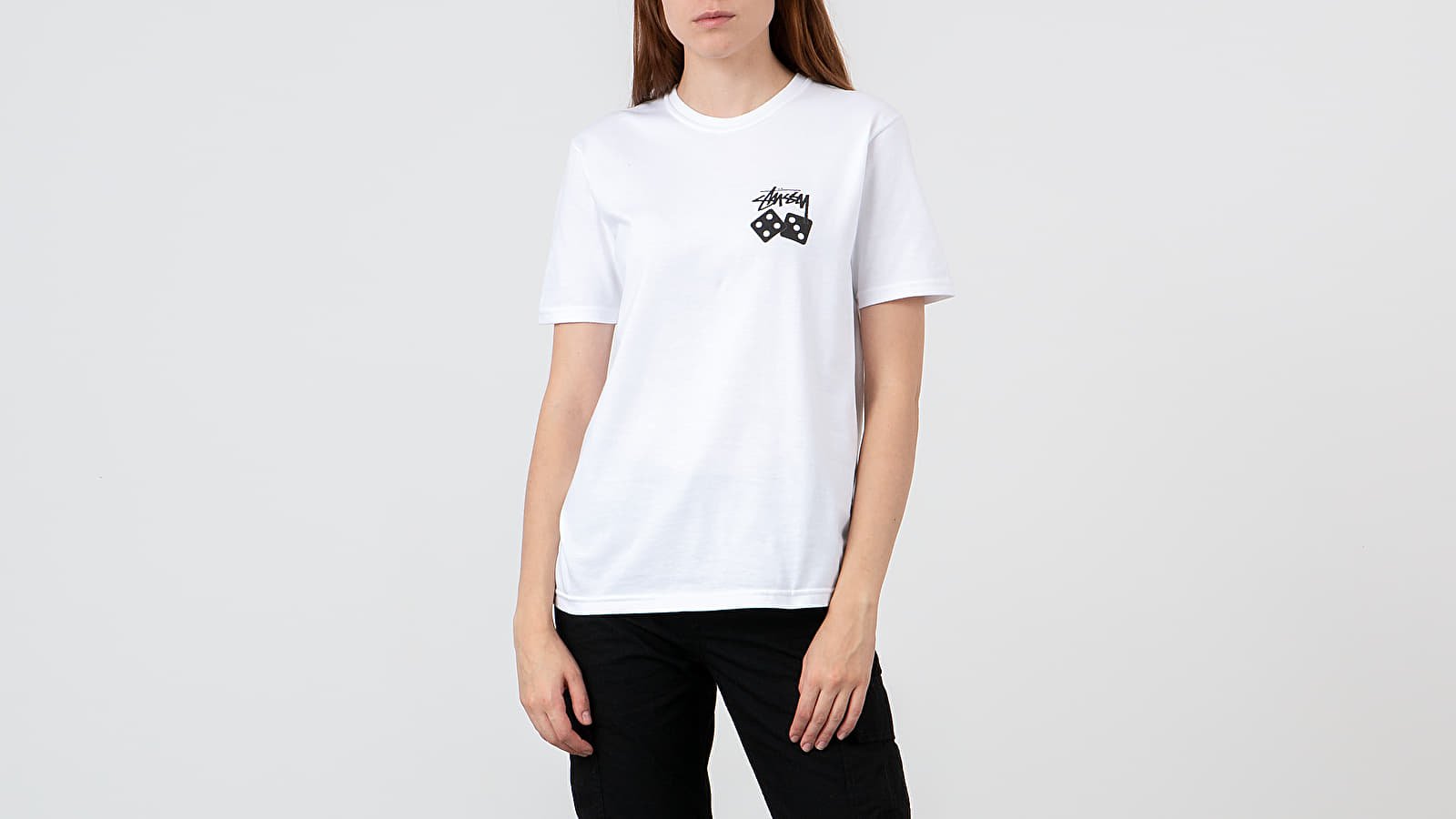T-shirts Stüssy Dice Tee White