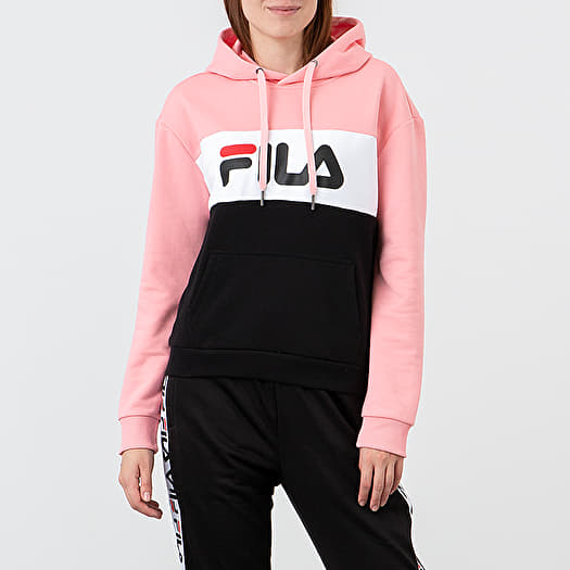 Hoodies and sweatshirts FILA Lori Hoody Black Pink White Footshop