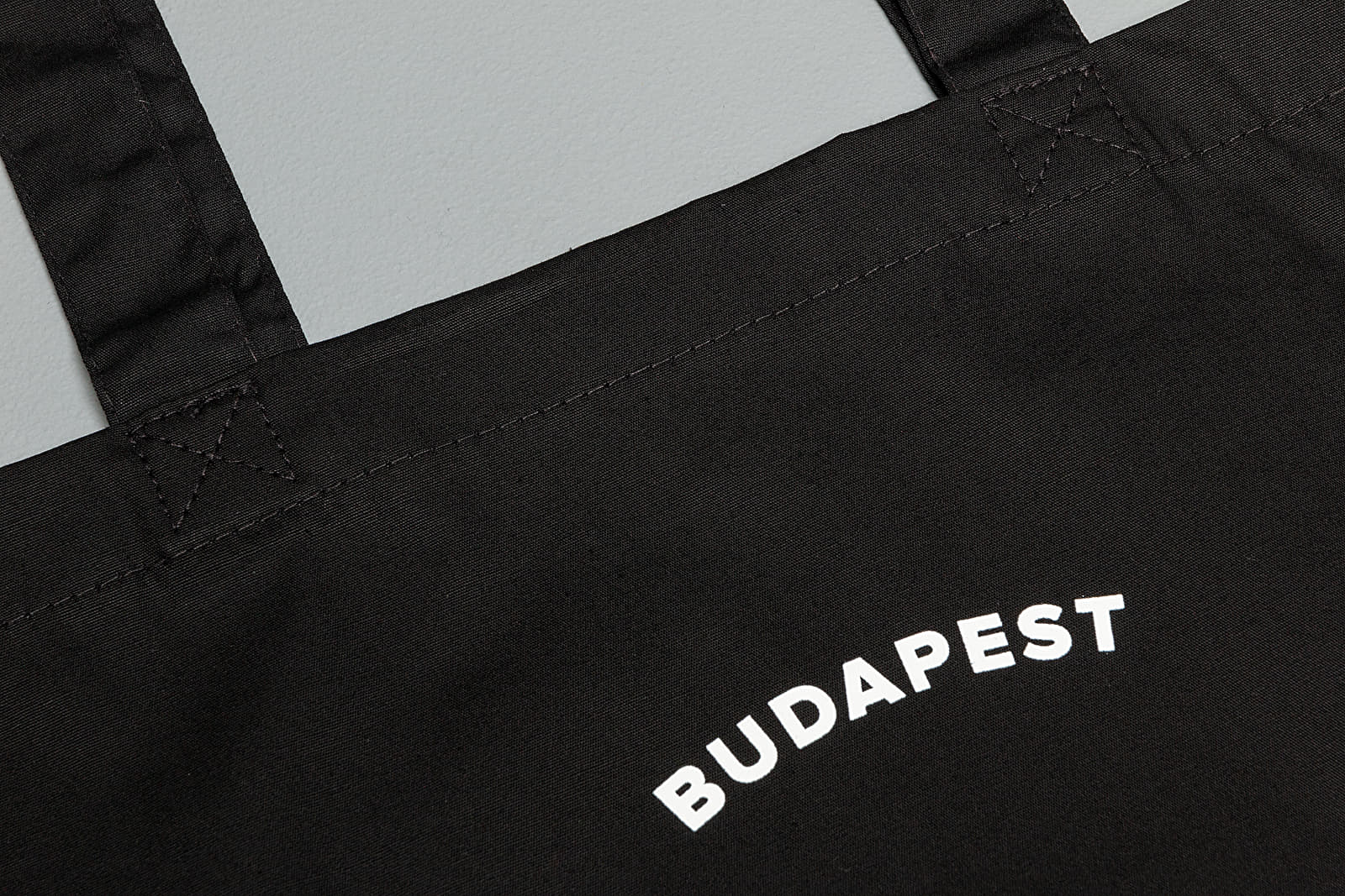 Genți crossbody Footshop Budapest Tote Bag Black